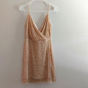 Bershka sequin dress